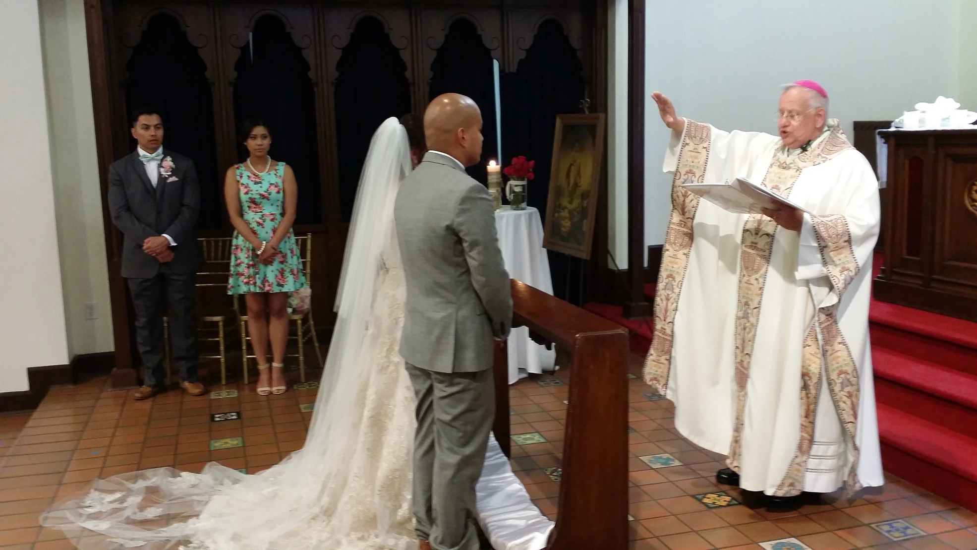 Wedding ceremony photo